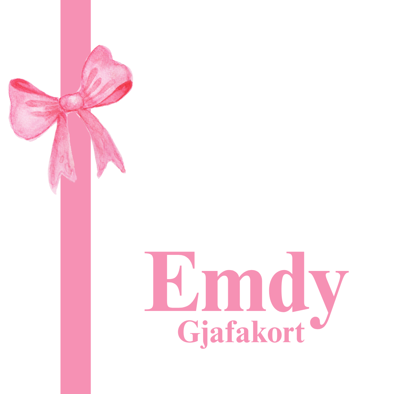 Emdy gjafakort