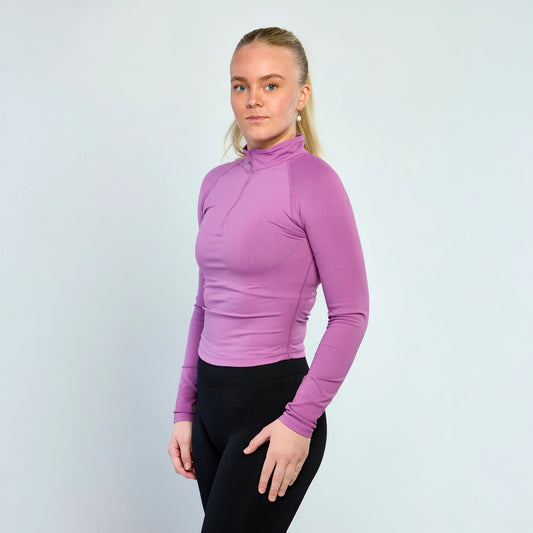 Contour Half-zip - Purple